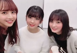 ぐうかわ！佐藤楓×遠藤さくら×筒井あやめの愛知メン3ショット！！！