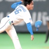 日ハム畔柳、150キロ台の直球連発で1回無失点デビュー「真っすぐで押せたことは自信になりました」