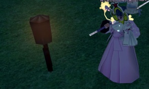 アジアンテイストの照明…明るくない