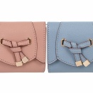 VIS フラワーカット財布ミニ 全2種