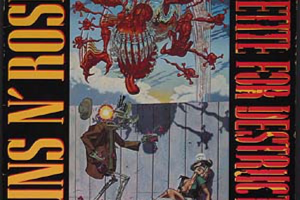 Guns N Roses Appetite For Destruction 87 ロック自由帳 Guns N Roses Appetite For Destruction 87 ロック自由帳