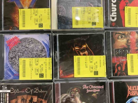 HR/METAL中心にCD入荷!!