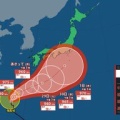 台風26号＋秋雨前線で大雨か？