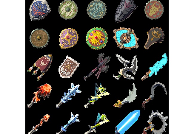 【ゼルダの伝説 ブレスオブザワイルド】装備の画像きたぞ！種類は多く他にも多数ある模様、鬼神リンクコス等も