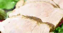 意外とあっさり♪豚もも肉のBBQソース煮込み