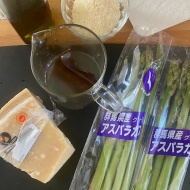 群馬県産アスパラガスのソテー　パルミジャーノ風味【PR】