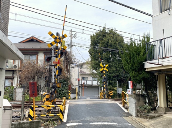 小田急小田原線全踏切ガイド：参宮橋3号踏切