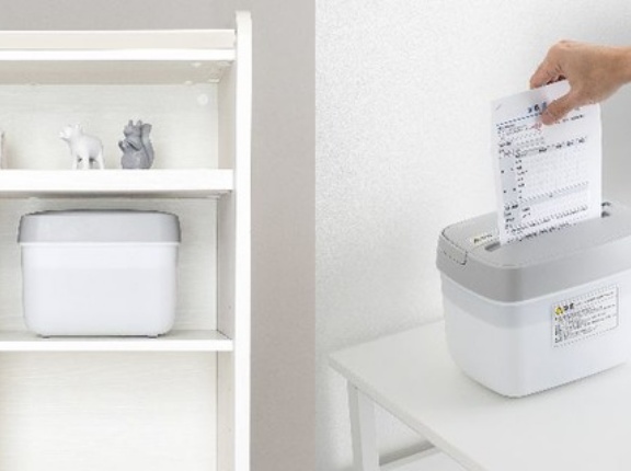 細かく切れて機密を守る！卓上マイクロカットシュレッダー