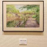 『【雑談】絵画教室の展示(風景・透明水彩)』の画像