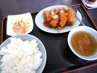 大衆中華料理　広東　〜　スブタ定食