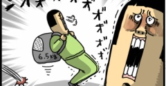 誰よりも過酷なスクワット６回やった