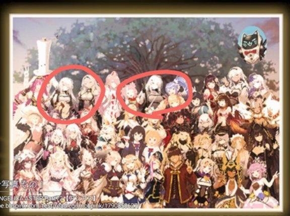 サ終するソシャゲ、最後に全キャラ登場の記念写真絵を公開するも1キャラ忘れて1キャラ分裂させてしまい大炎上ｗｗｗｗｗｗ