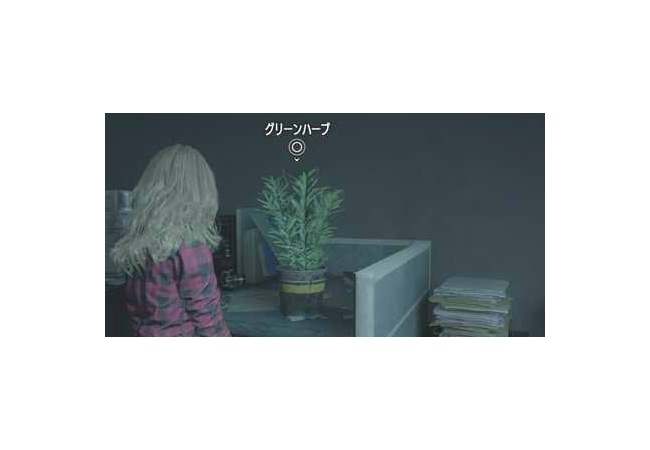 バイオハザードで所々にハーブ植えてくれる人