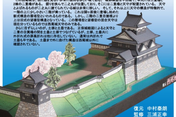 総帥の自画自賛 47 西尾城 作り方 総帥の自画自賛 47 西尾城 作り方