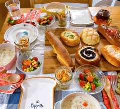 お楽しみ晩ごパン と 夫から届いたもの