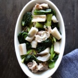 『レンジで★れんこんと豚小松菜の白だし和え【レシピ2402】#お弁当 #お弁当おかず #簡単レシピ #時短料理 #レンチン #電子レンジ料理 #レシピ #おかず #節約レシピ #れんこん #豚肉 #小松菜』の画像