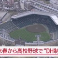 史上初のDH制導入決定！ 高野連理事会で承認　来春センバツから採用 「一人でも多くの部員の出場の機会に」