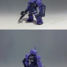 ガンダムコンバージ  ザク I エリク ブランケ 塗装