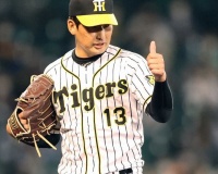 阪神・岩崎　3者凡退の談話は「0点で抑えることができてよかったです」