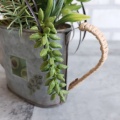テラコッタ風の花瓶で楽しむ「個性派」フェイクグリーン　今月の作品たち
