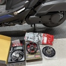 シグナス　グリファス　２３７ｃｃ　駆動系を一気にチューン（最高速仕様に）