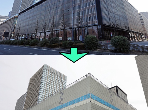 帝国劇場があった帝劇ビル・国際ビルの解体状況！帝国劇場も入る高さ155mの超高層ビルに建替え（2025.10.12）