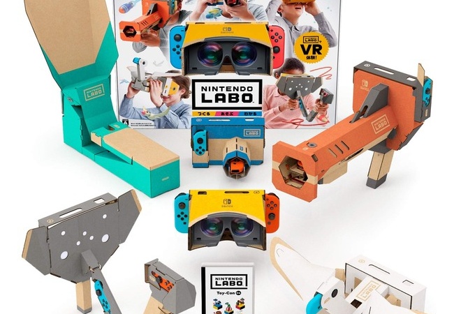 『Nintendo Labo: VR Kit』のプレイ映像が公開！予約も開始へ
