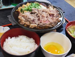肉豆腐ライス＠「中村家」