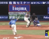 【阪神】3回表　斎藤友貴哉がプロ初打席初安打！先制のホーム踏む！！