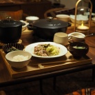 春キャベツを丸ごとひとつ使った晩ごはん。旬のお野菜はシンプルに食べるのが一番美味い！