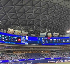 【野球観戦】4.15中日ー広島…平日なら前日でも通路側