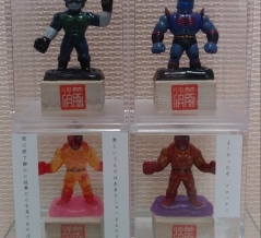 超人血盟軍揃い踏み! ガイア_セイバーさんから物資が届きました。 キンケシ 彩色 キン肉マン 消しゴム
