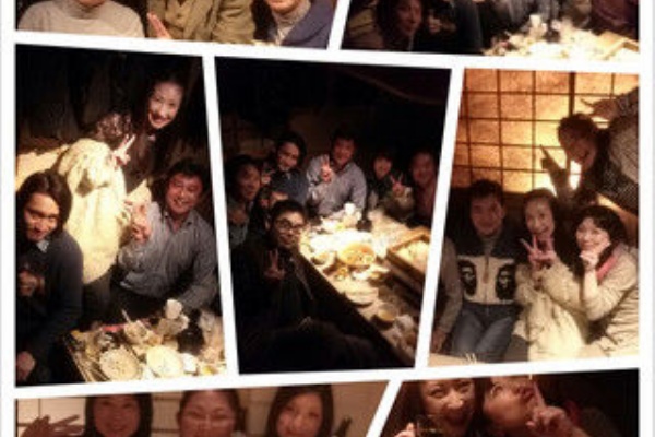 手力プロダクション忘年会 たむらもとこのもともこもあり