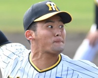 【阪神】５番手の岡留が大乱調　死球、暴投、四球で一死も取れず、わずか１０球で降板命じられる