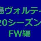 『徳島ヴォルティス2020年陣容 FW編』の画像