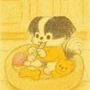 キッチンの真ん中