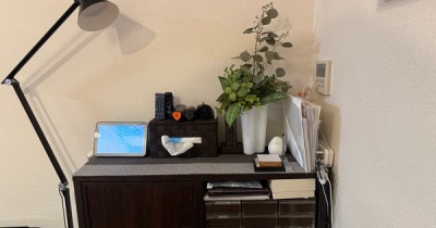 ダイニング収納を見直し｜電源タップと配線をスッキリ整理