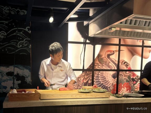 【Kappo Takashi　割烹隆】　at　Sukhumvit Soi38　～La Clef Bangkokに移転オープン！極上おまかせ体験～