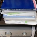 ペンディング分の書類