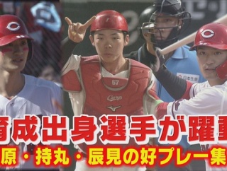 カープ辰見450万、持丸550万、名原600万←年俸が2倍以上UPするのが確実な成長株