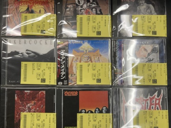 【9/28(月)中古METALCCD入荷情報】 デス/ブラック多めでMETALCD30点入荷しました！！