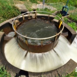 『円筒分水『原の大池の円筒分水工➂』兵庫県加古川市』の画像