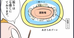 場所取りで妻がうらやましがった場所～運動会の話（２）