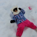 雪遊び