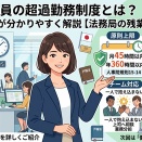 法務局の残業（超過勤務）には上限がある？月45時間ルールの実態を職員が解説【法務局の残業シリーズ④】