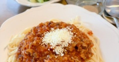 【シニアの暮らし】今日もおひとりさま食堂／久々のミートソース🍝。。