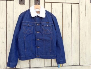『WRANGLER』ボアデニムジャケット