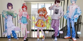 【にじさんじ】Specialeのフチなし等身大パネルがコトブキヤ立川本店に登場！『縁なしパネルもっと流行らんかな』
