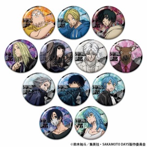 SAKAMOTO DAYS』コレクション缶バッジ 第1弾（全18種／ランダム1