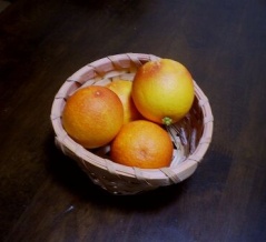 ブラッドオレンジ/モロの収穫